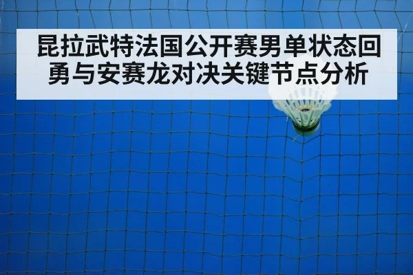 badminton net play